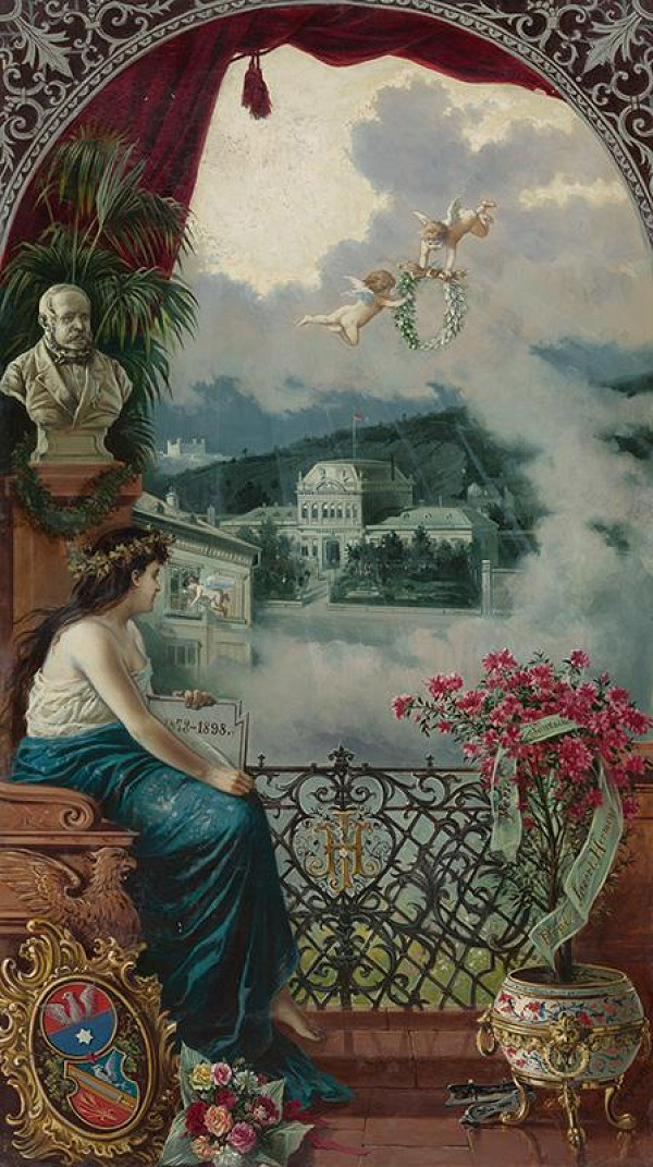 Eduard Majsch – Spomienka na výročie striebornej svadby Jozefa a Hermíny Palugyayovcov. 