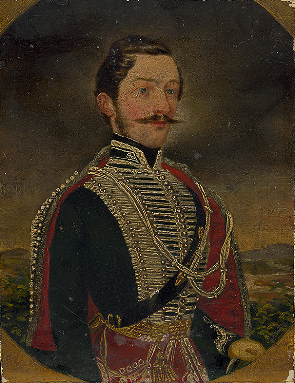 Slovenský maliar z 1. tretiny 19. storočia – Portrét bratislavského šľachtica 