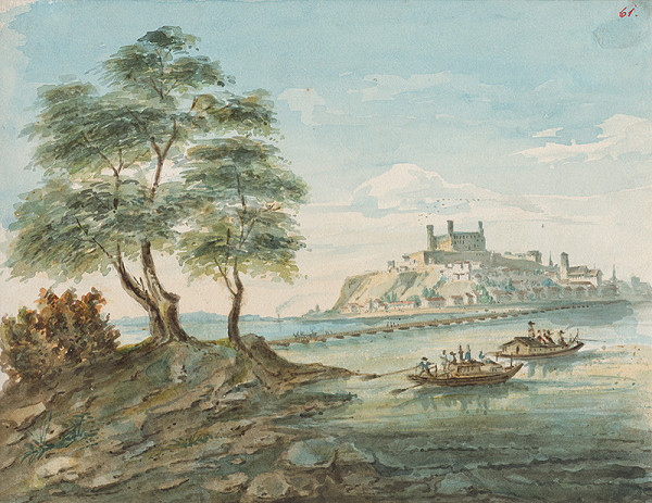 Slovenský maliar z 1. polovice 19. storočia – Bratislava z Petržalky 