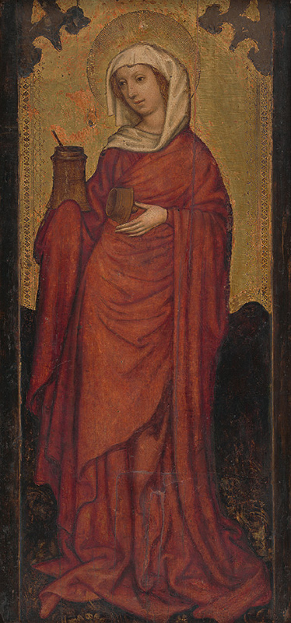 Bratislavský majster z 1. polovice 15. storočia – Svätá Mária Magdaléna 