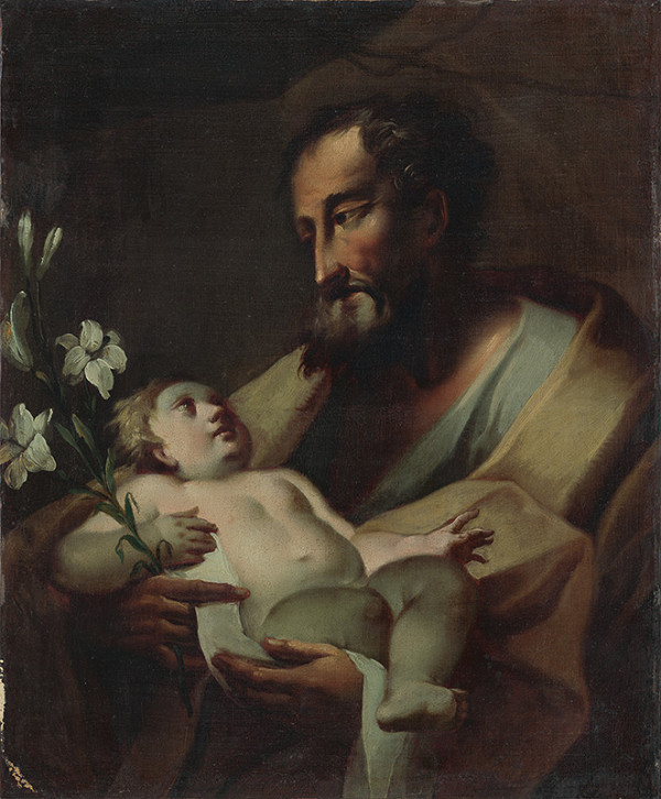 Stredoeurópsky maliar z 2. polovice 18. storočia – Svätý Jozef Pestún 