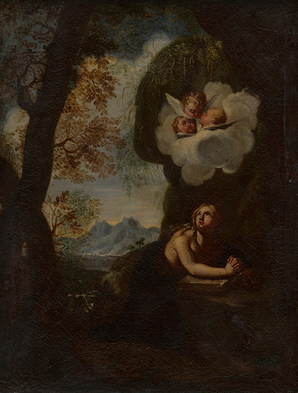 Stredoeurópsky maliar z 2. polovice 18. storočia – Svätá Mária Magdaléna ako kajúcnica 