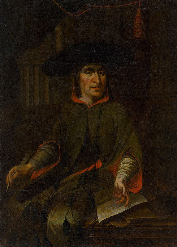 Stredoeurópsky maliar z 18. storočia – Portrét prepošta Juraja Schönberga 