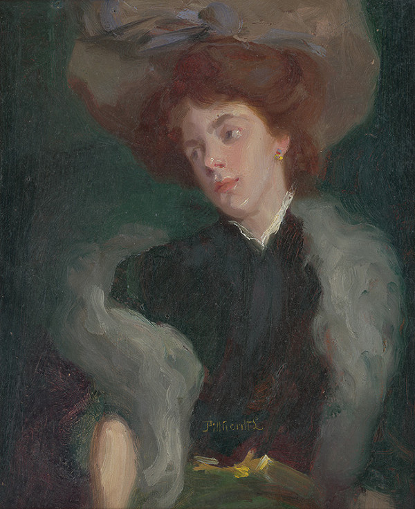 Ľudovít Pitthordt – Podobizeň umelecovej dcéry 