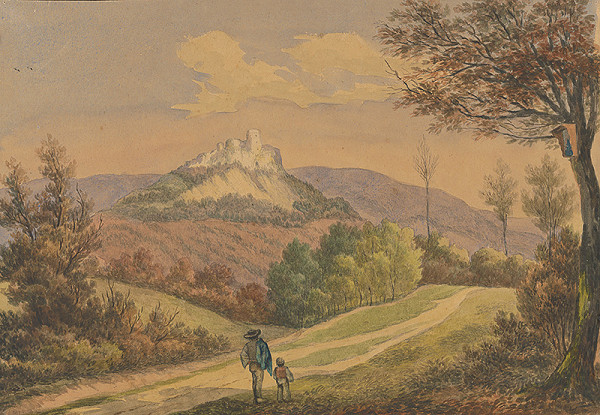 Karol Klette z Klettenhofu – Pútnici (Zrúcaniny Pajštúna) 