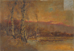 Béla Spányi – Jesenná krajina 