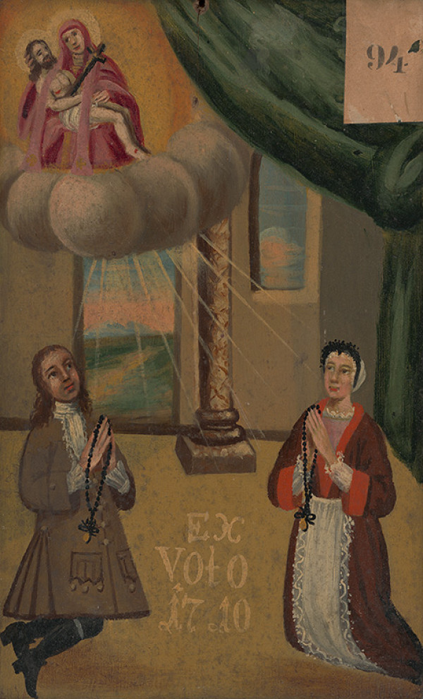 Slovenský maliar zo začiatku 18. storočia – Votívny obraz 