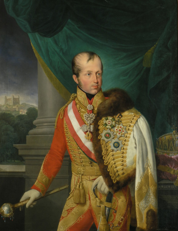 Friedrich Johann Gottlieb Lieder – Portrét Ferdinanda V. 