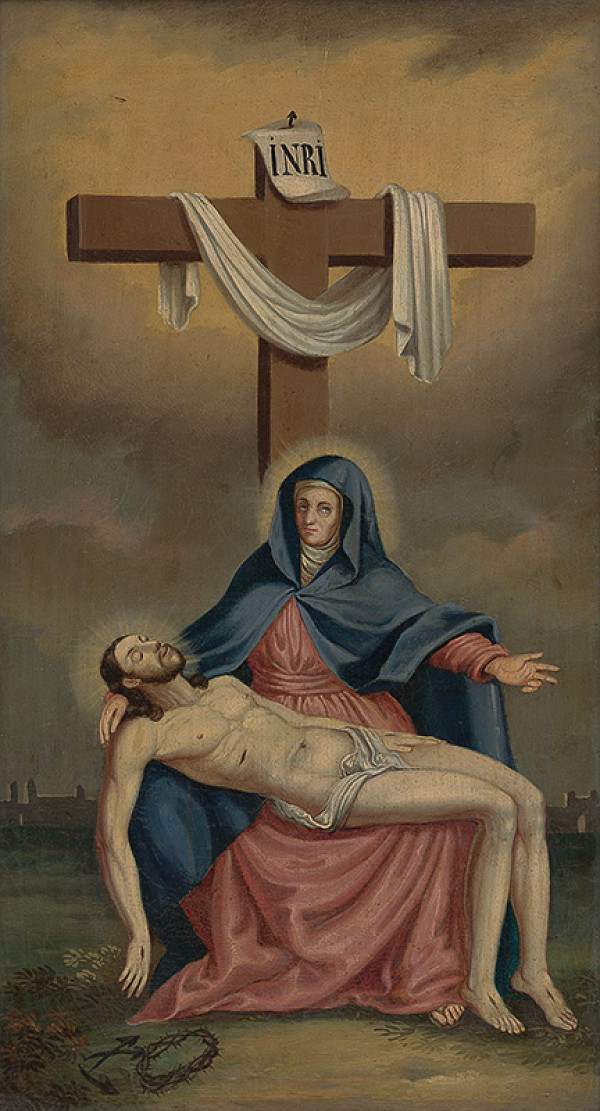 Stredoeurópsky maliar z 3. tretiny 19. storočia – Pieta 