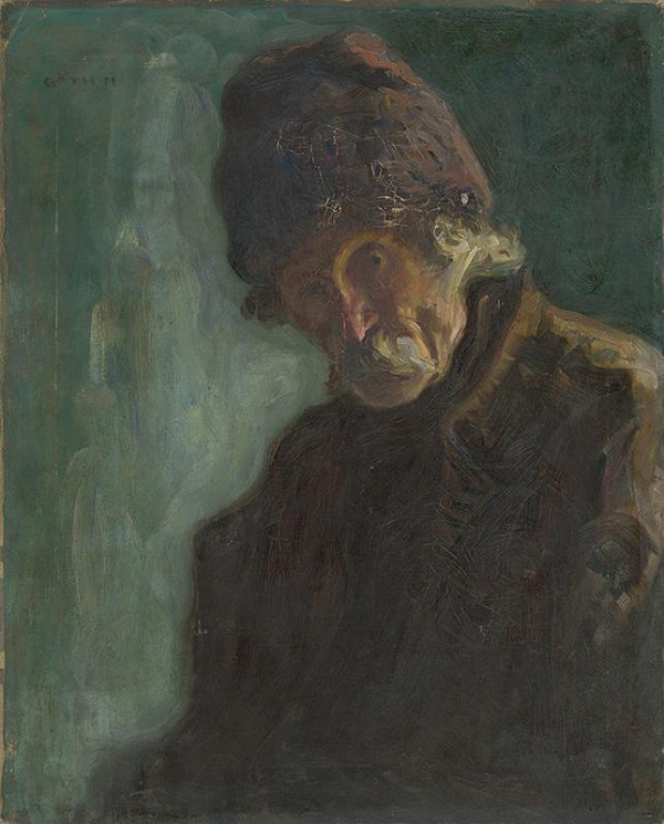 Móritz Góth – Portrét starca 