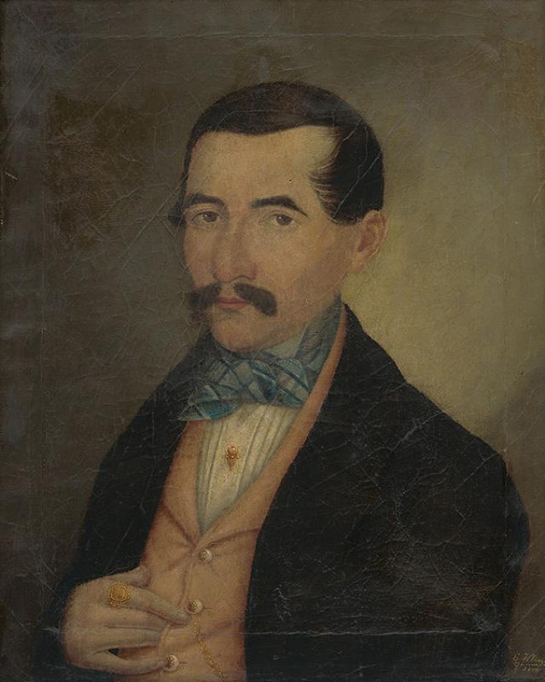 Eustachius Klimo – Portrét muža s fúzami 