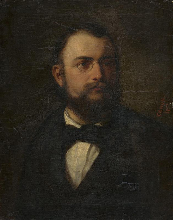 Hans Canon – Portrét muža s okuliarmi 