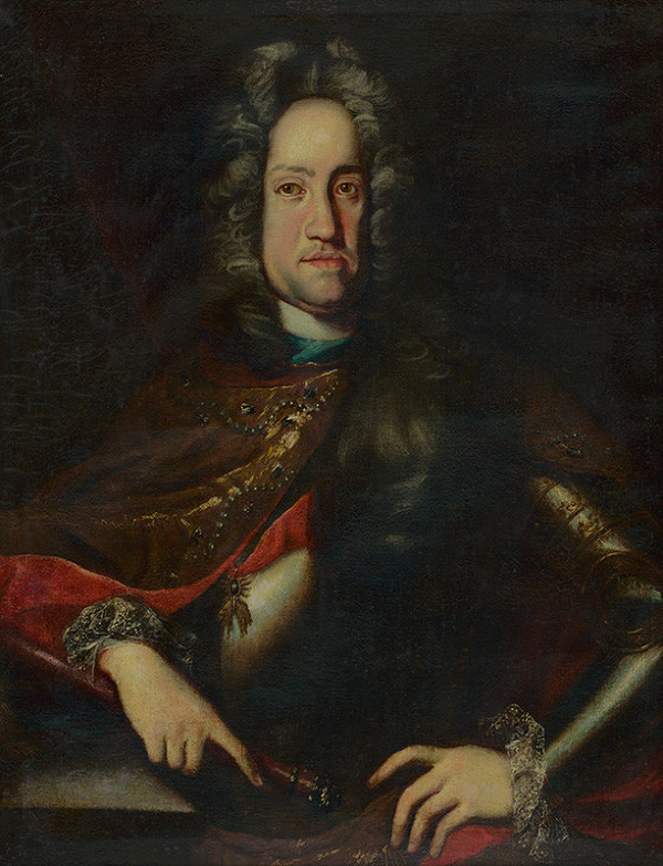 Stredoeurópsky maliar zo začiatku 18. storočia – Portrét cisára Karola VI. 