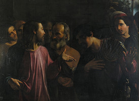 Angelo Caroselli – Kristus a stotník v Kafarnaume 