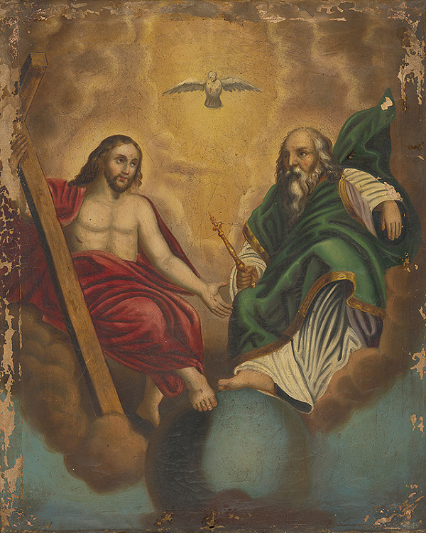 Stredoeurópsky autor z 19. storočia – Svätá Trojica 