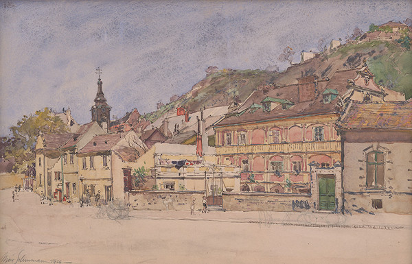 Maximilián Schurmann – Barokový dom na Podhradskej ceste v Bratislave 