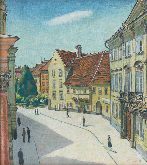 Július Schubert – Bratislava - Mirbachov palác 