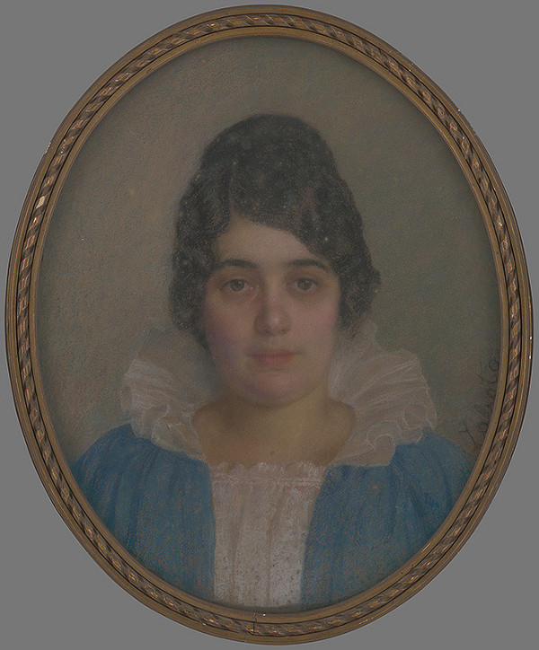 Ivan Žabota – Portrét mladej ženy 