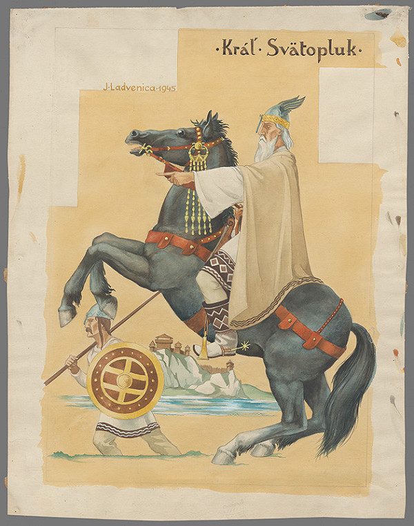 Ján Ladvenica – Kráľ Svätopluk 