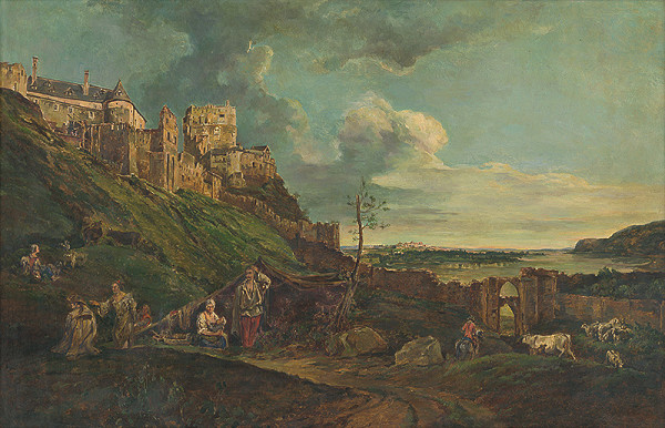 Bernardo Belotto, Neznámy autor – Devín 