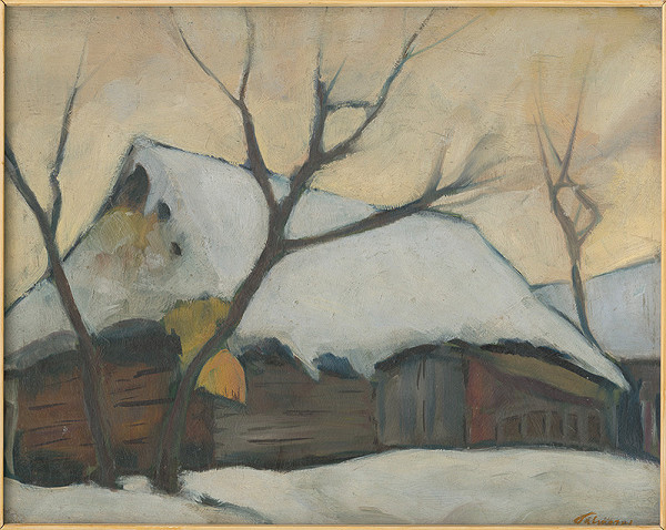 Zolo Palugyay – Zasnežená chalúpka 