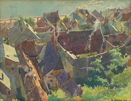 Pavol Kováts – Bratislavské strechy na Zuckermandli 