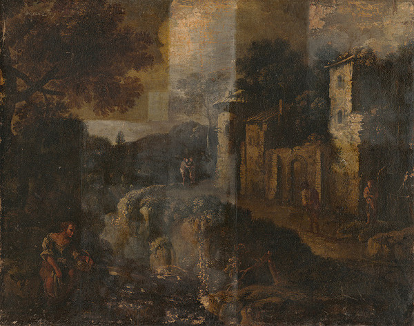 Severotaliansky maliar z 18. storočia – Romantická krajina 