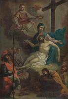 Stredoeurópsky maliar z 18. storočia, Joseph Sebastian Klauber – Panna Mária - Kráľovná mučeníkov 