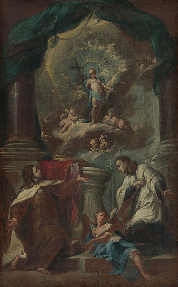 Franz Anton Palko, Stredoeurópsky autor z polovice 18. storočia – Svätá Terézia a svätý Alojz Gonzaga 