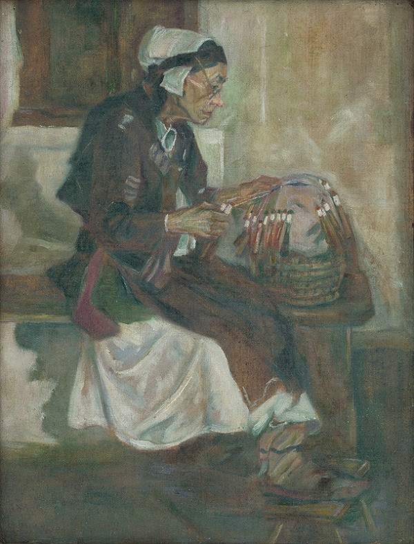 Emil Pacovský – Čipkárka 