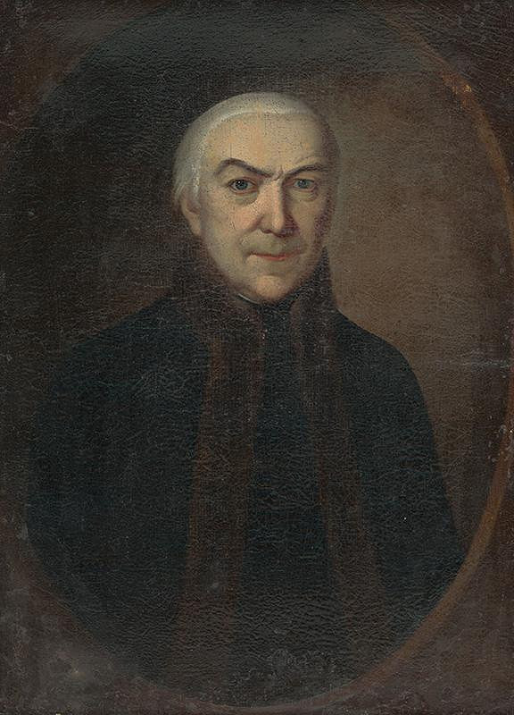 Slovenský autor z 19. storočia, Stredoeurópsky maliar z prelomu 18. - 19. storočia, Ján Jakub Stunder – Portrét Ladislava Prónaya 