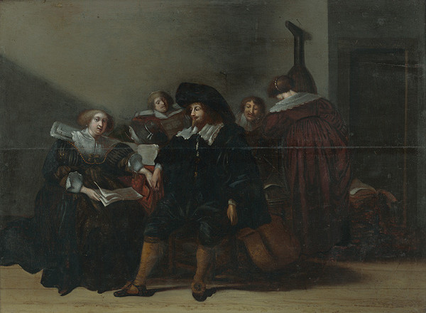 Joos van Kampen, Pieter Jacobs Codde – Hudobná spoločnosť 