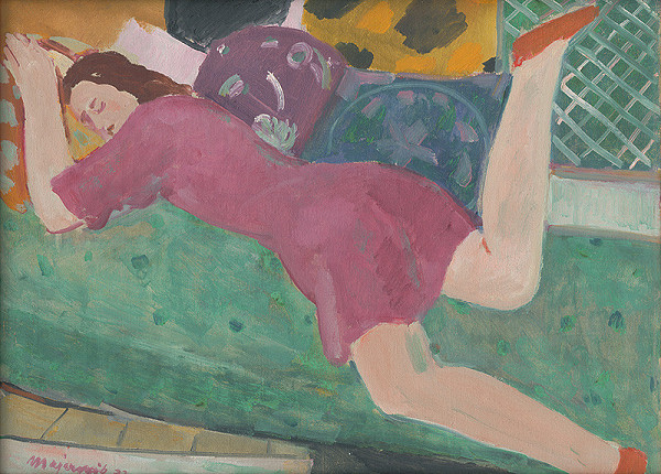 Cyprián Majerník – Odpočívajúca 