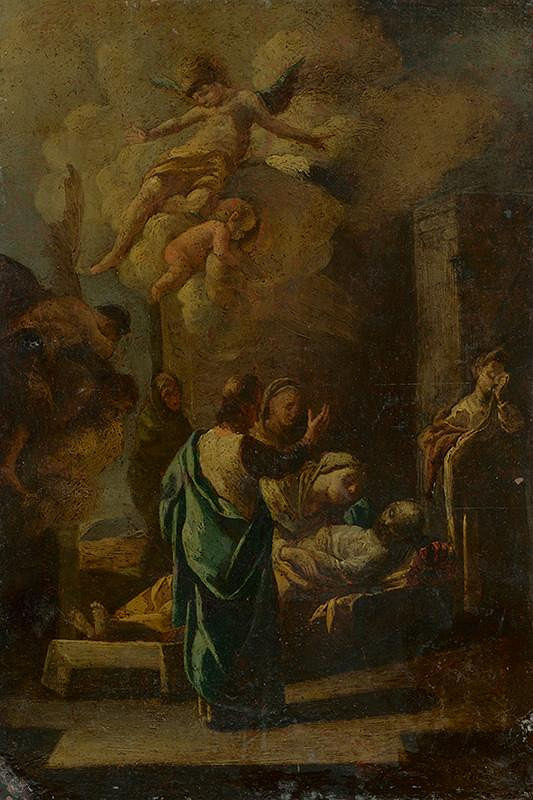 Stredoeurópsky autor z polovice 18. storočia – Vzkriesenie syna naimskej vdovy 