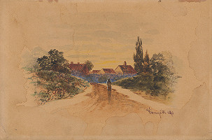 Jozef Könyöki – Krajina s cestou 