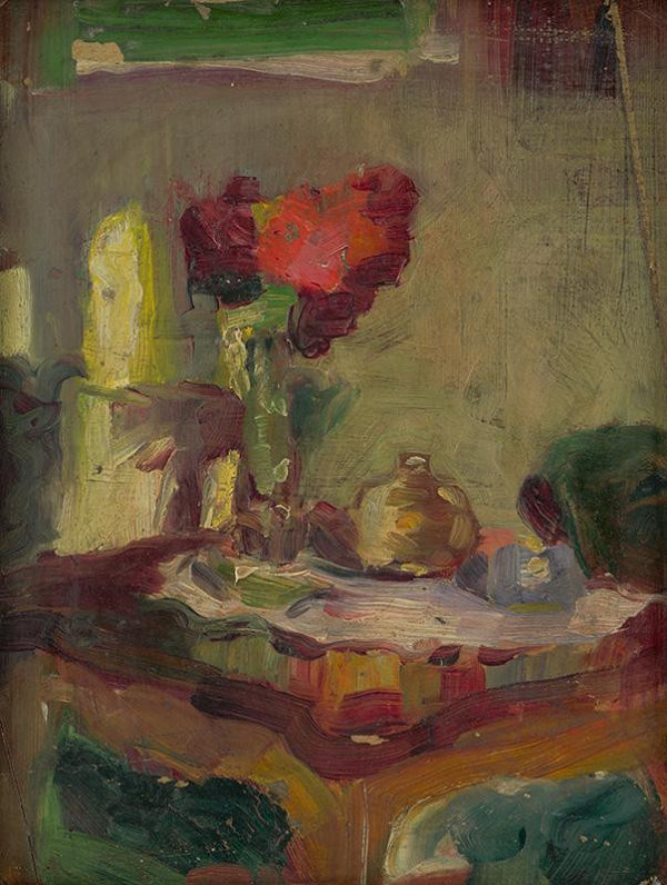 Ľudovít Pitthordt – Zátišie na stole 