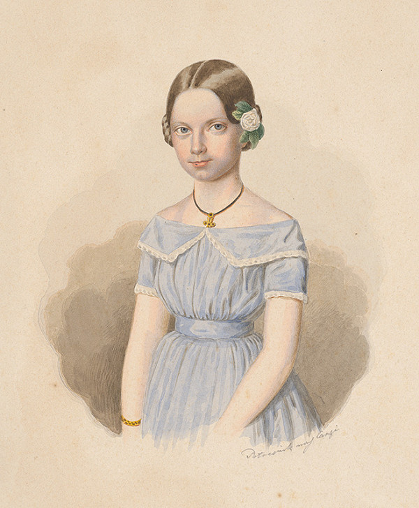 Potocsnik, Ágost Elek Cánzi – Portrét Otílie Entreszovej 