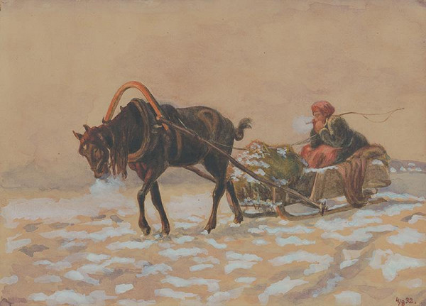 Stredoeurópsky maliar z 20. storočia – Zimná krajina 