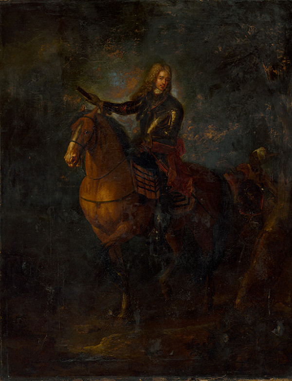 Stredoeurópsky maliar z konca 18. storočia – Jazdecký portrét Eugena Savojského 