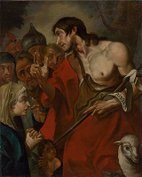 Stredoeurópsky autor z 18. storočia, Giovanni Battista Pittoni – Kázanie Jána Krstiteľa 