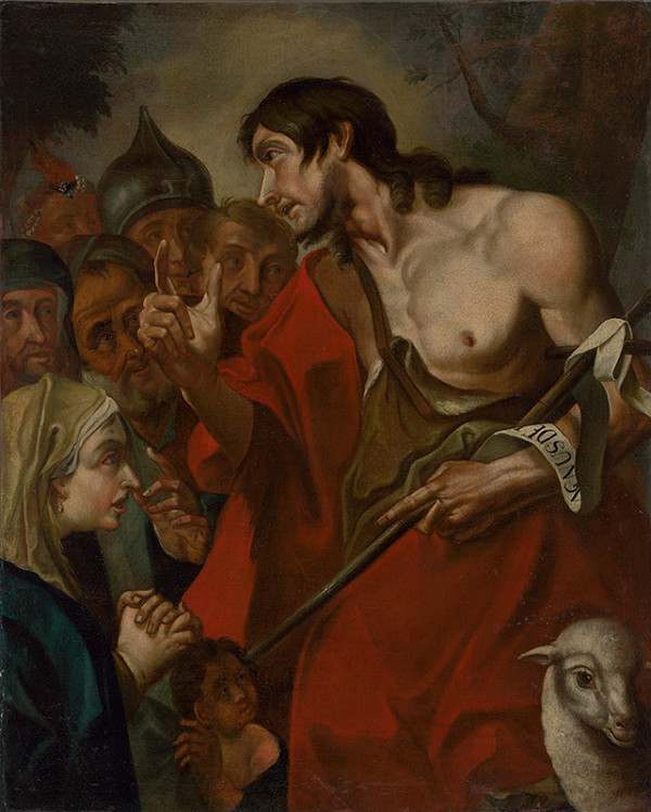 Stredoeurópsky autor z 18. storočia, Giovanni Battista Pittoni – Kázanie Jána Krstiteľa 