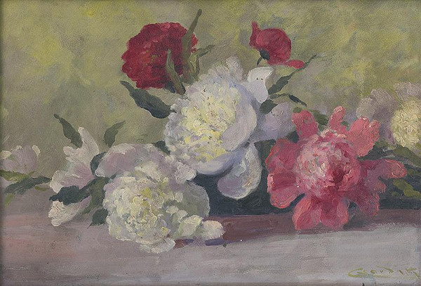 Ľudovít Čordák – Kvetinové zátišie 