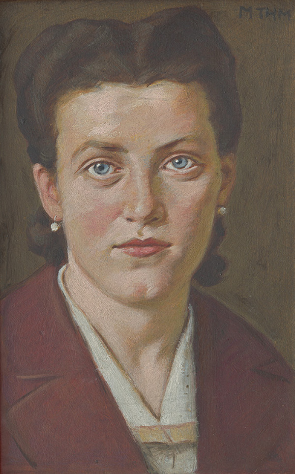 Milan Thomka Mitrovský – Portrét mladej ženy 