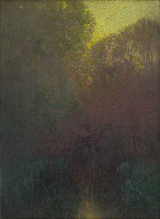 Móric Stankovič – Jarný večer pri rybníku 