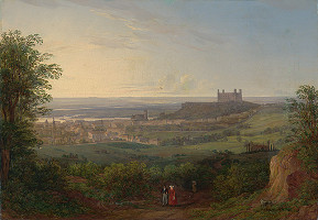 Wilhelm Erhardt – Pohľad na Bratislavu zo severu 