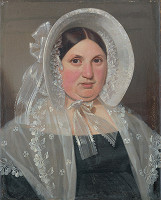 Gustáv Müller – Portrét Rozálie Ederovej, rod. Bernwallnerovej 