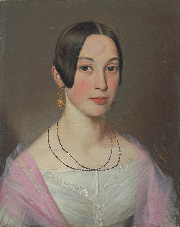 Gustáv Müller – Portrét Rozálie Ederovej  