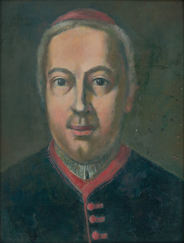 Július Schubert – Portrét Mikuláša Dyjardina-bratislavského prepošta 