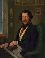 Stredoeurópsky maliar z 1. polovice 19. storočia, Friedrich Johann Gottlieb Lieder – Portrét Antona Michala Pakha 