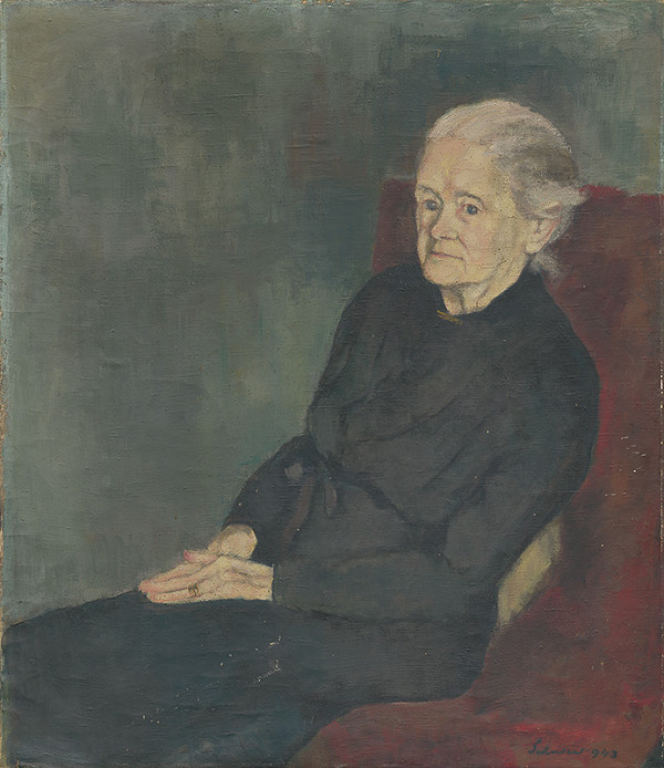 Július Schubert – Portrét umelcovej matky 